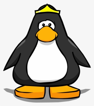 Tiara On Player Card - Penguin With A Medal