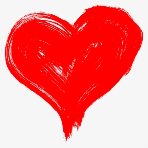 Free Download - Drawn Heart Transparent Background