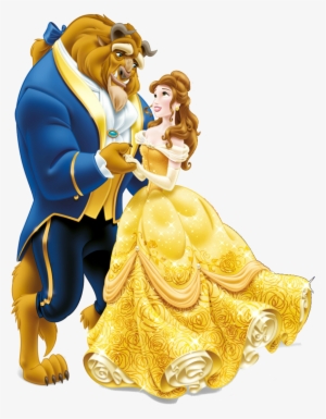 Images Of Belle From Beauty And The Beast - Belle And Beast Png