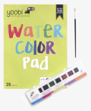 For The Watercolor Wonder - Yoobi By Usher Journal - Green Splatter