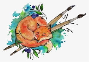 Break The Fox Cartoon Transparent - Drawing