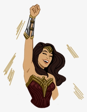 Wonder Woman Messages Sticker-1 - Wonder Woman Stickers