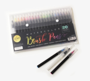 They Make Hand Lettering So Much Fun - Watercolor Painting