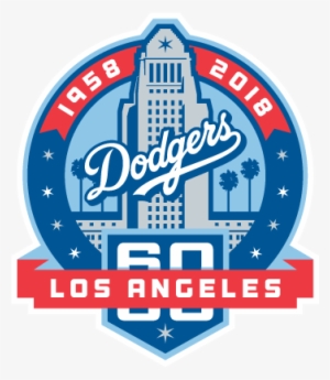 No Baseball Team Has Repeated As Champion, And No Champion - Los Angeles Dodgers 60th Anniversary Logo
