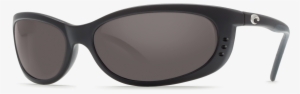 Costa Del Mar Fathom Sunglasses In Matte Black, Tr-90