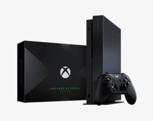 Xbox One X - Xbox One X Project Scorpio Edition 1tb Console - Black
