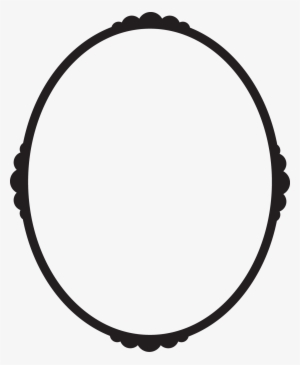 Black Oval Frame Png Svg Library Download - Pressure