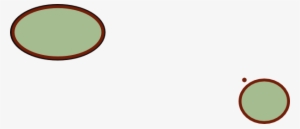 How To Set Use Brown Oval Frame Svg Vector