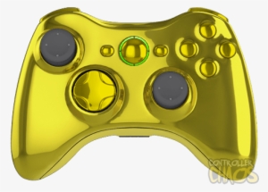 Chrome Gold Edition - Golden Xbox Controller Png