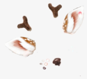 Png-trash Snow Deer Filter💛 Requested By @lushoshi - Portable Network Graphics