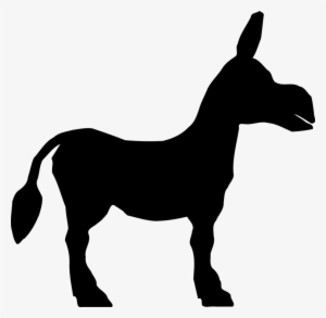 Donkey Silhouette Shrek Computer Icons - Shrek Donkey Silhouette