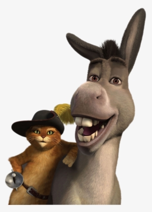 Report Abuse - Donkey And Puss In Boots