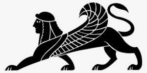 Animal Anthropomorphic Fictional Human Hea - Greek Sphinx Png