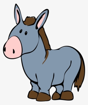 Jpg Transparent Download File Donkey Cartoon Svg Wikimedia - Donkey Cartoon