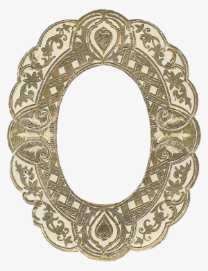 Oval Vintage Frame Png - Victorian Picture Frames