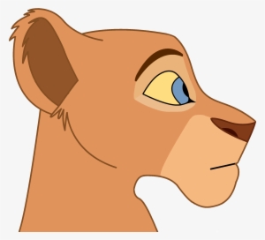 Clip Art Freeuse Stock Nala Simba Lion Lions Transprent - Lion Head To Colour