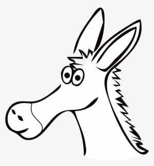 Jpg Royalty Free Library Donkey Art Clipart Panda Free - Hold My Mule