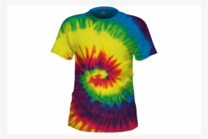 Red Yellow And Green Tie Dye