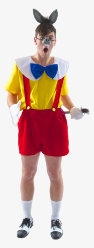 Pinocchio Donkey Costume - Donkey Costume With Suspenders