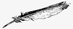 Jpg Black And White Download About Us Calligraphers - Feather Clip Art