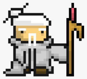Wizard Old Man - Old Man Pixel Png