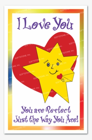 I Love You, You Are Perfect Just The Way You Are - Set Of 8 Theme Posters From The Voices Of Cj Program