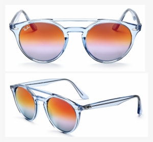 Ray-ban's New Mirrored Round Sunglasses Provide Both - Reflection