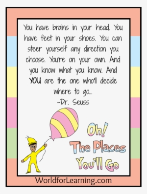 Oh, The Places You'll Go - Oh The Places You Ll Go Will You Succeed
