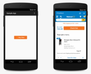 Add Walmart Buynow Button To Your Android Application - Walmart Android App