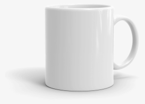 White Glossy Mug - White Mug Transparent