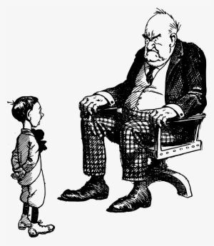 This Free Icons Png Design Of Grumpy Old Man And Boy