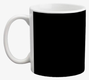 Custom Coffee Colored Backgrounds Ounce Black - Coffee Mug With Transparent Background