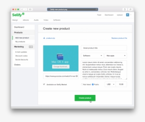 All Product Information On Sellfy Should Match With - Sellfy Products