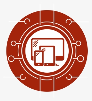 Data On Private And Public Clouds Secured - Flat Design