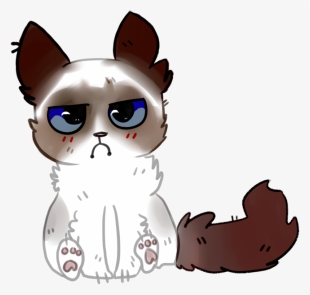 Grumpy Cat Clipart - Drawing