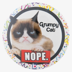 Grumpy Cat Social Lubricators Button Museum - Grumpy Cat Better With Age Balloon