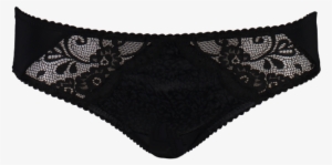 Bikini Brief Leopard Black - Animal Print