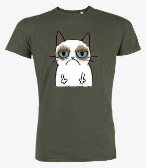 Grumpy Cat T Shirt Stanley T Shirt Khaki