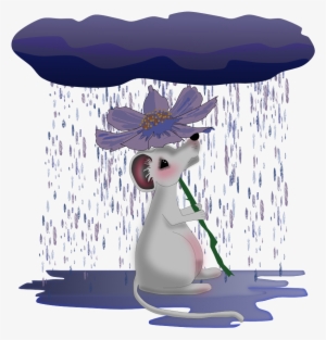 Rainy Mouse V - Illustration