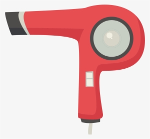 Hair Dryer Clip Art Png Png Black And White Stock - Hair Dryer Animasi
