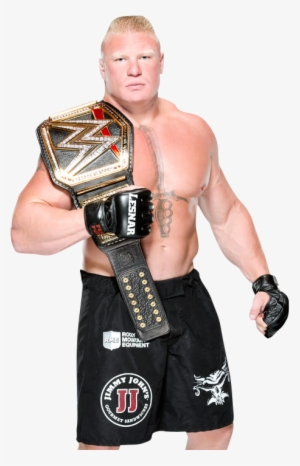 Brock Lesnar - Brock Lesnar With Wwe Title