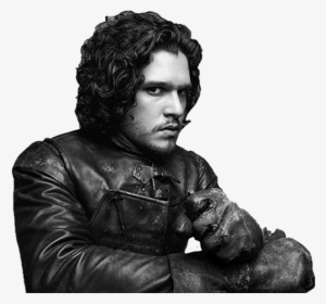 Jon - Kit Harington Black White