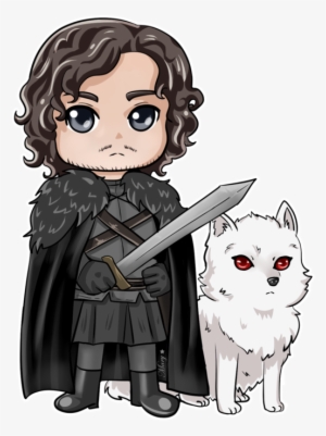 Jon Snow, Game Of Thrones Tattoo, Chibi, Fanart, Daenerys, - Game Of Thrones Chibi Jon Snow