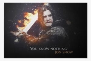 You Know Nothing Jon Snow Wallpaper Hd