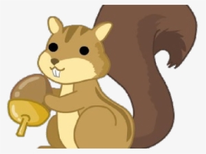 Animated Squirrel Clipart - Squirrels Earrings Nut Charms