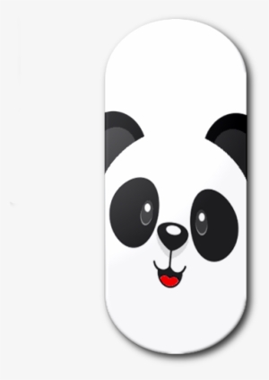 Panda Bear Face Alfabeto I - Alfabeto Panda