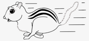 Clip Transparent Library Running Chipmunk Free Clipart - Clip Art