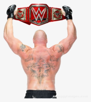 Brock Lesnar Wwe Champion Back Tattoo - Wwe Brock Lesnar Universal Champion