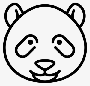 Panda Bear Head Comments - Giant Panda