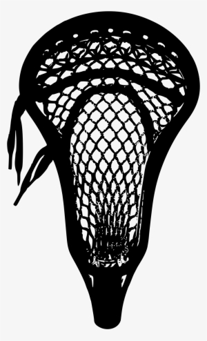 Open - Lacrosse Stick Head Clip Art
